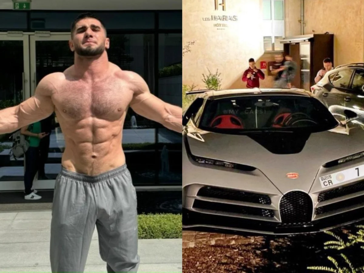 «Чеченский Халк» заявил о покупке Bugatti у Криштиану Роналду Асхаб Тамаев, Чеченский Халк, Bugatti, Криштиану Роналду, покупка, авто, коллекция, пиар