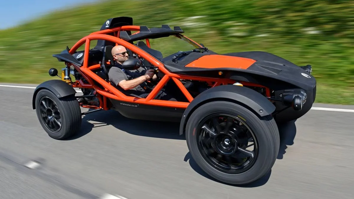 Ariel Nomad 2: Испытание на прочность на гравийных трассах WRC Ariel Nomad 2, внедорожник, ралли, испытания, надежность, проходимость, спорткар, Великобритания, WRC