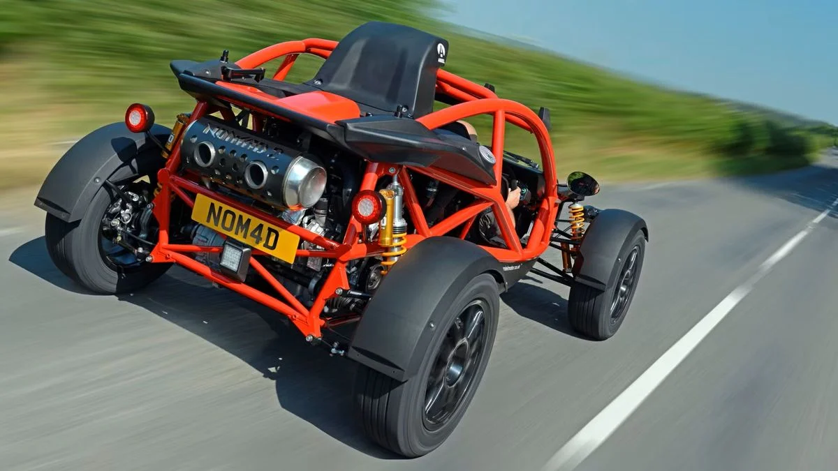 Ariel Nomad 2: Испытание на прочность на гравийных трассах WRC Ariel Nomad 2, внедорожник, ралли, испытания, надежность, проходимость, спорткар, Великобритания, WRC