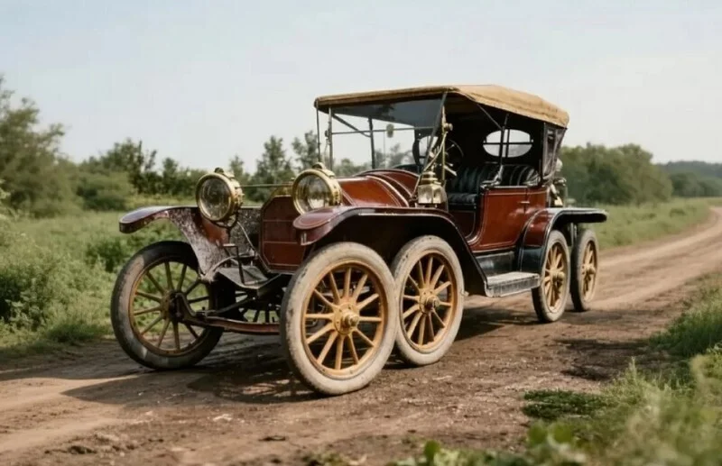 Восьмиколесный монстр: почему уникальный Reeves Octoauto никому не пригодился Reeves Octoauto, восьмиколесный автомобиль, Милтон Ривз, история авто, ретро-автомобили, Sextoauto, необычные машины