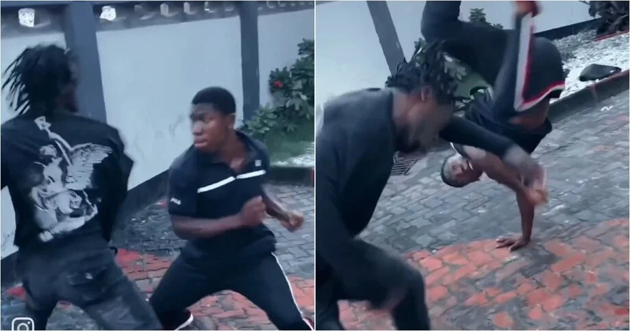 Вот так выглядит настоящий Mortal Kombat Mortal Kombat, фанатское видео, боевые сцены