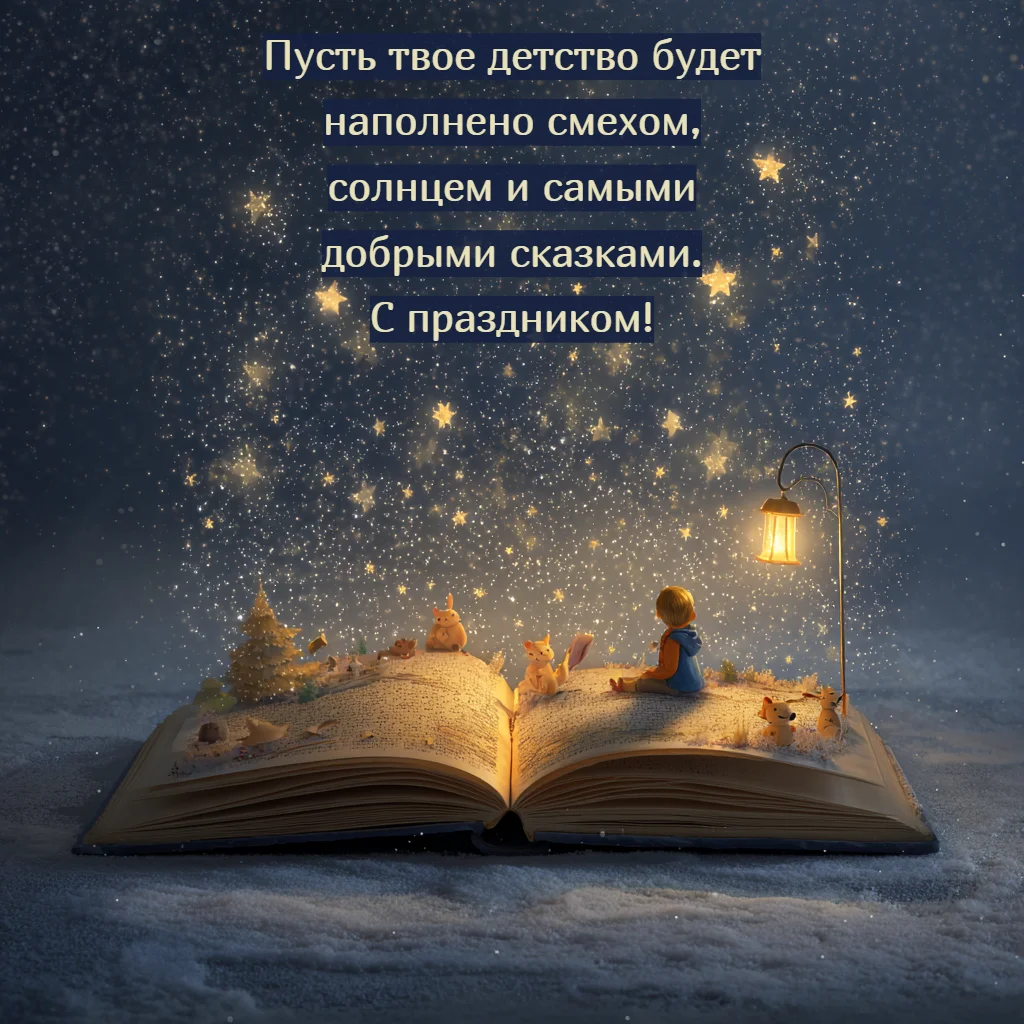 30+ милых открыток к 1 июня: поздравьте близких с Днем защиты детей открытки, день защиты детей, 1 июня, поздравления, картинки, дети