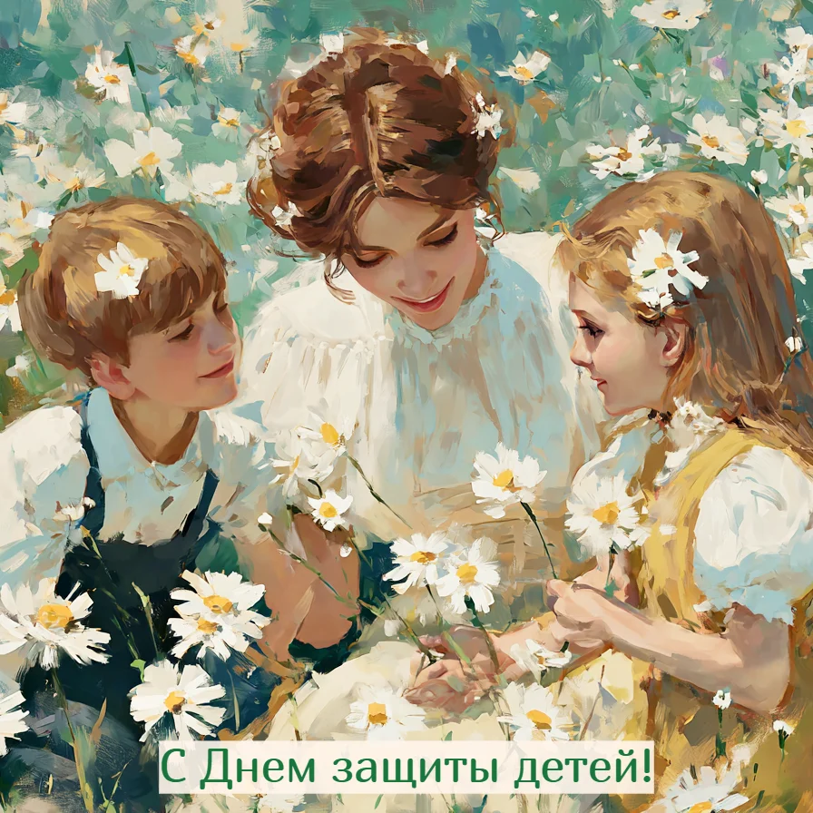 30+ милых открыток к 1 июня: поздравьте близких с Днем защиты детей открытки, день защиты детей, 1 июня, поздравления, картинки, дети
