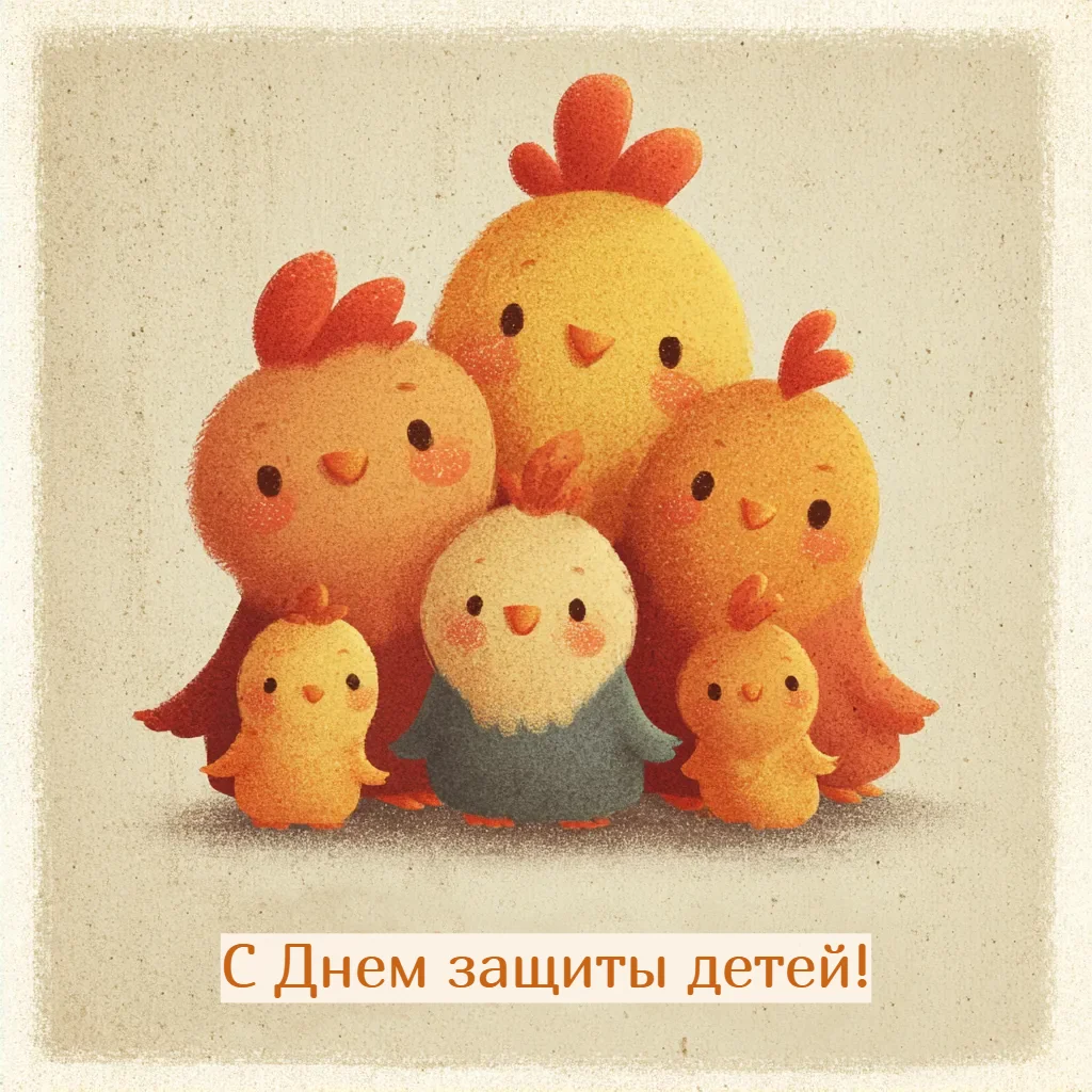 30+ милых открыток к 1 июня: поздравьте близких с Днем защиты детей открытки, день защиты детей, 1 июня, поздравления, картинки, дети
