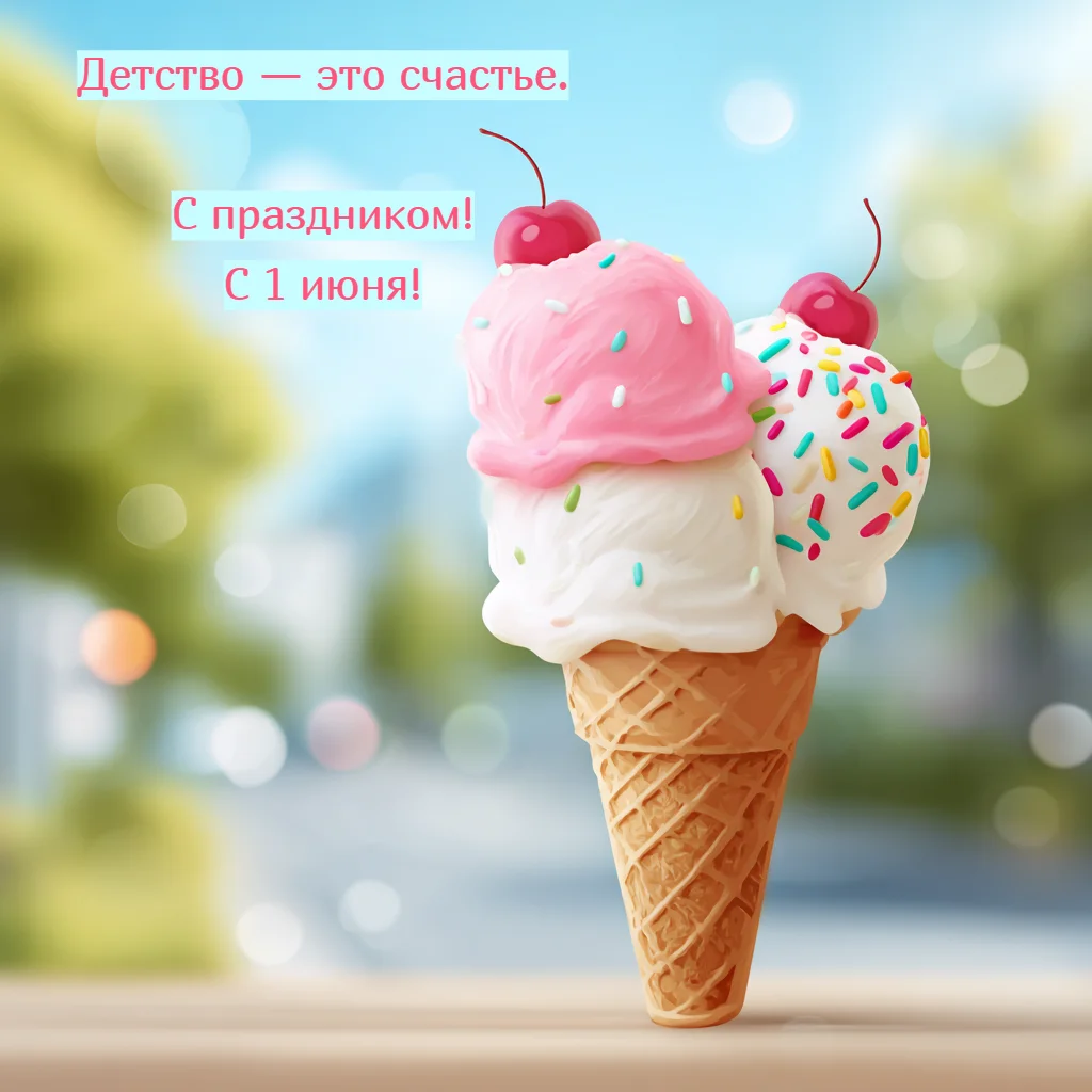 30+ милых открыток к 1 июня: поздравьте близких с Днем защиты детей открытки, день защиты детей, 1 июня, поздравления, картинки, дети