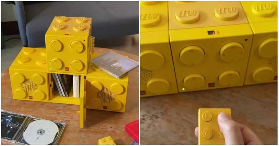 Аудиосистема из LEGO: игрушка или техника? LEGO, аудиосистема, ретро, Япония, коллекционирование