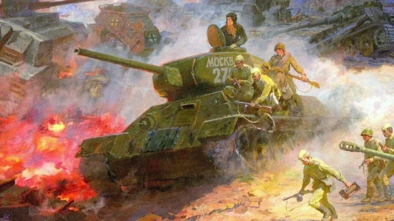 Стальная мощь: подборка картин о советских танкистах советская живопись,танки,бронетанковые войска,искусство,история,Великая Отечественная война