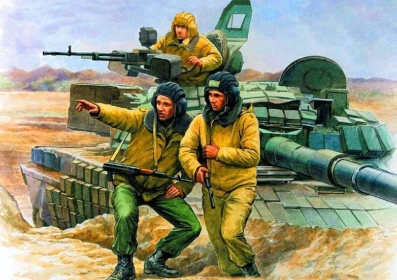 Стальная мощь: подборка картин о советских танкистах советская живопись,танки,бронетанковые войска,искусство,история,Великая Отечественная война