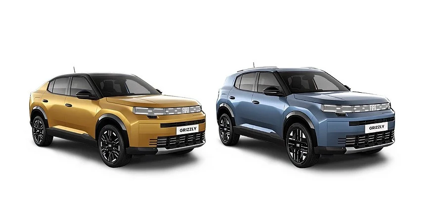 Двойной удар: Fiat представил кроссоверы Grizzly и Grizzly Fastback Fiat, Grizzly, Fastback, кроссовер, анонс, Stellantis
