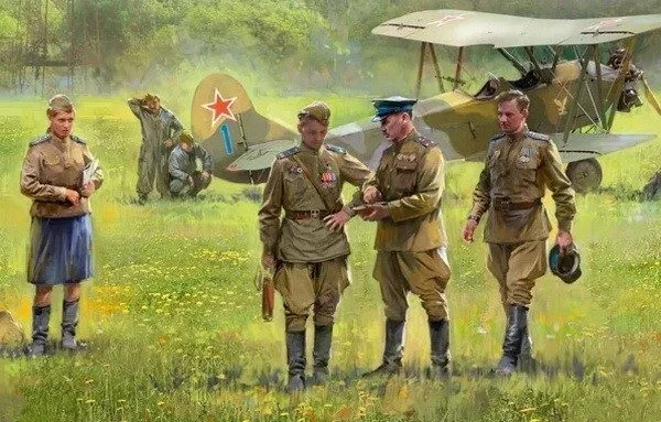 Стальные птицы Победы: живопись о советских летчиках советская авиация, живопись, война, летчики, самолеты, подвиг, история, искусство, подборка