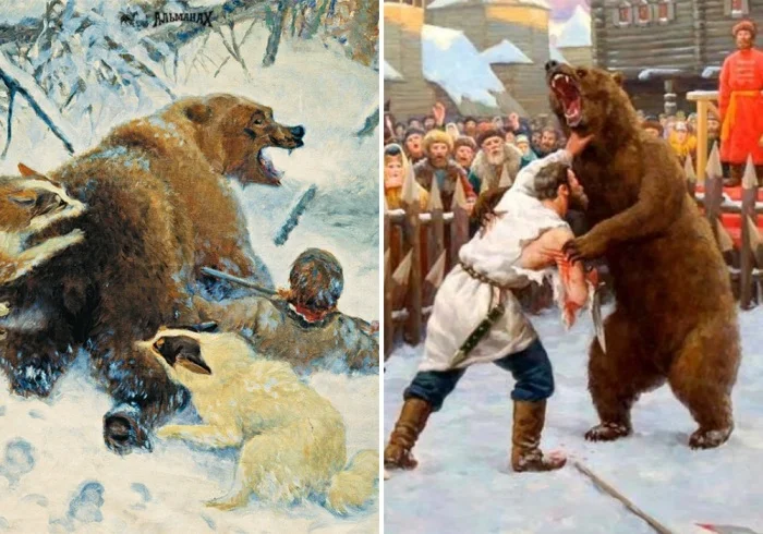 Как на Руси медведя брали: инициация, хитрости и смертельный риск