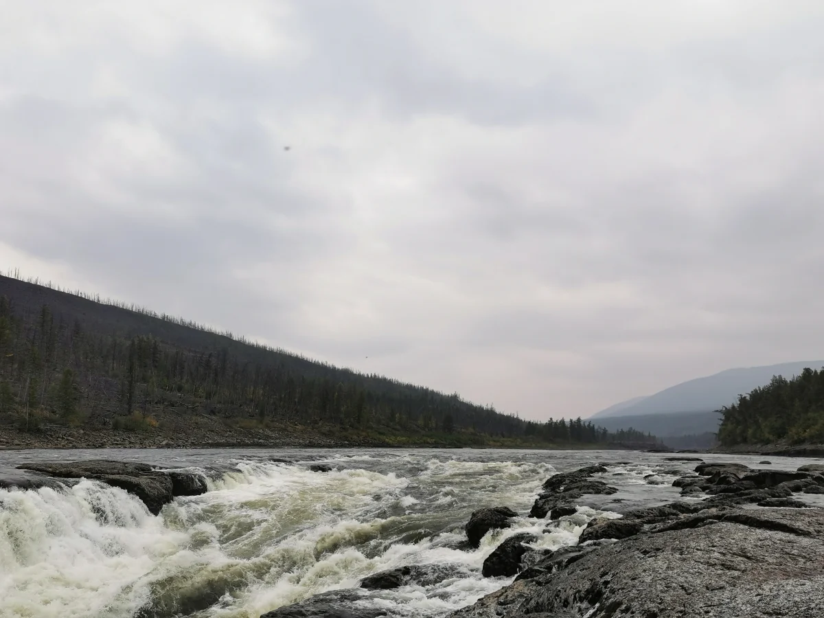 Большой Курейский — самый мощный водопад в России водопад, плато Путорана, Красноярский край, природа, туризм, Норильск