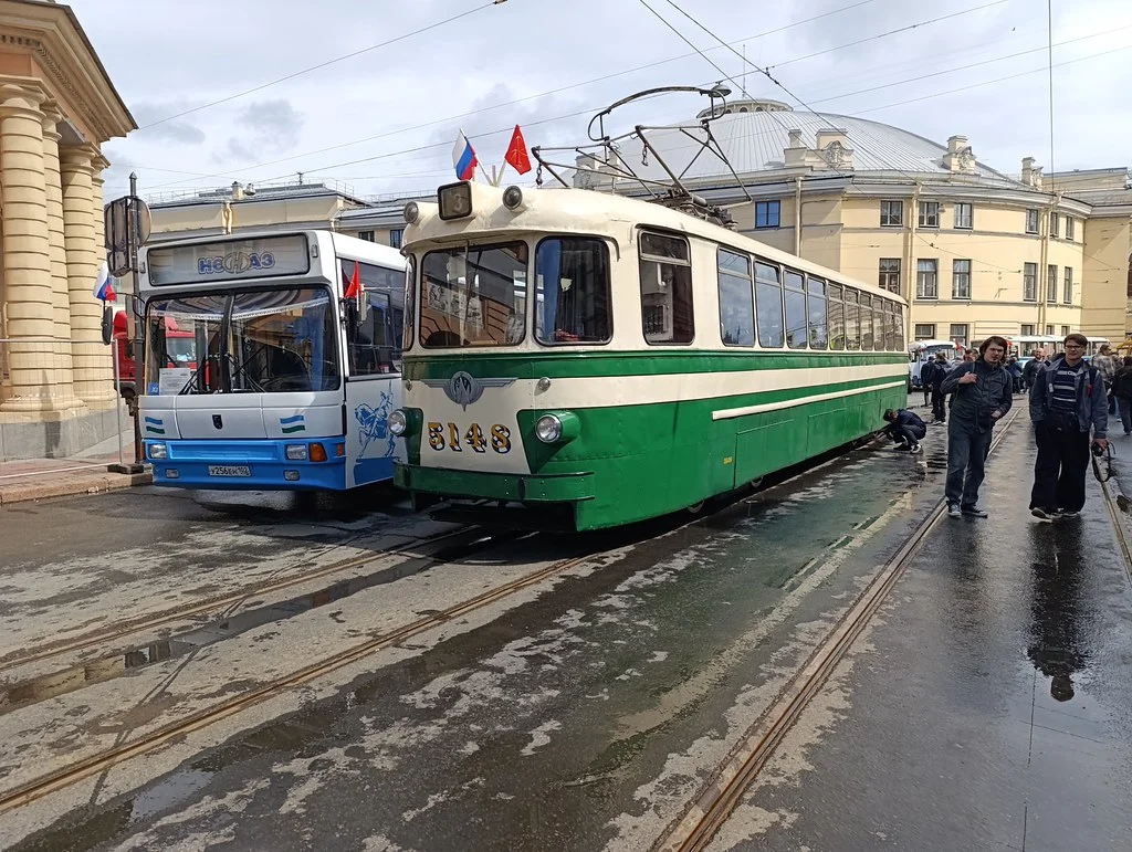Парад ретро-транспорта 2026 в Петербурге: уникальные экспонаты ретро-транспорт, парад, Санкт-Петербург, автобусы, трамваи, троллейбусы, старые автомобили, 2026