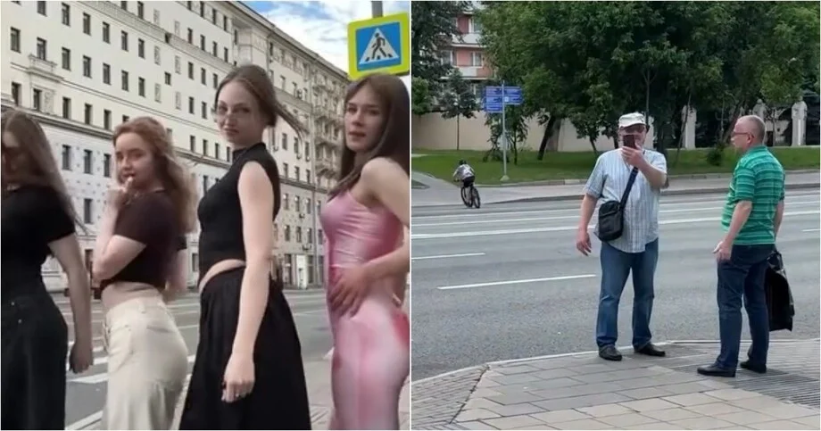 Жесткий ответ деду: девушки не стерпели замечание на дороге