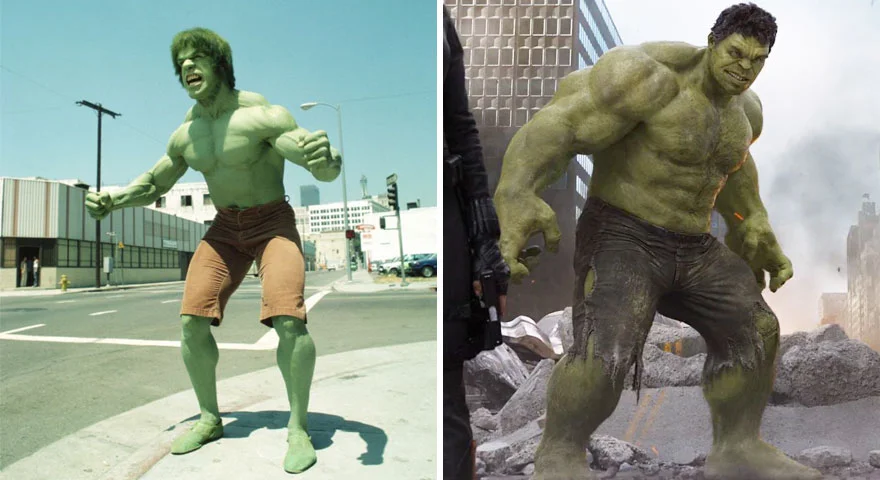 Как менялись супергерои супергерои, кино, marvel, dc