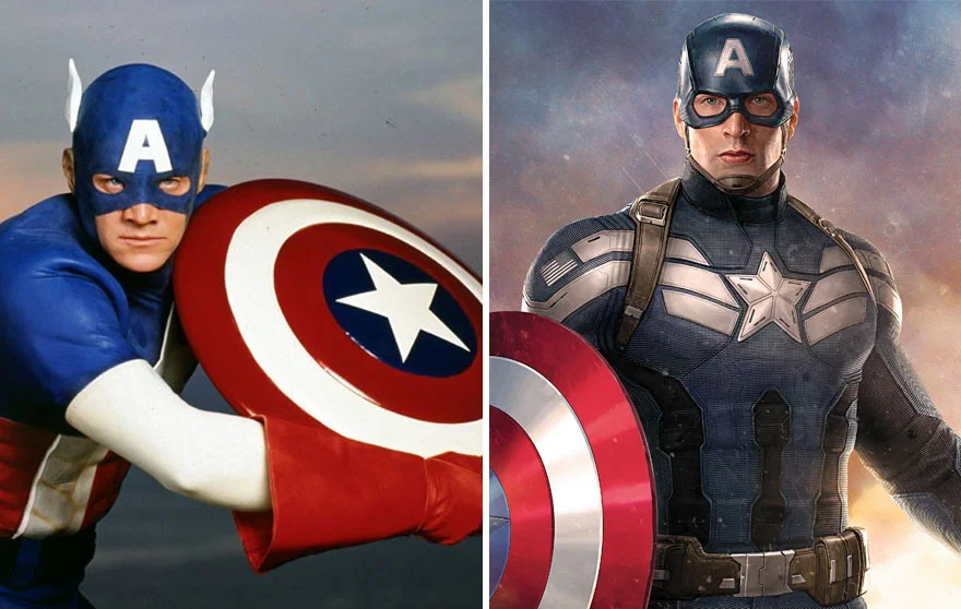 Как менялись супергерои супергерои, кино, marvel, dc