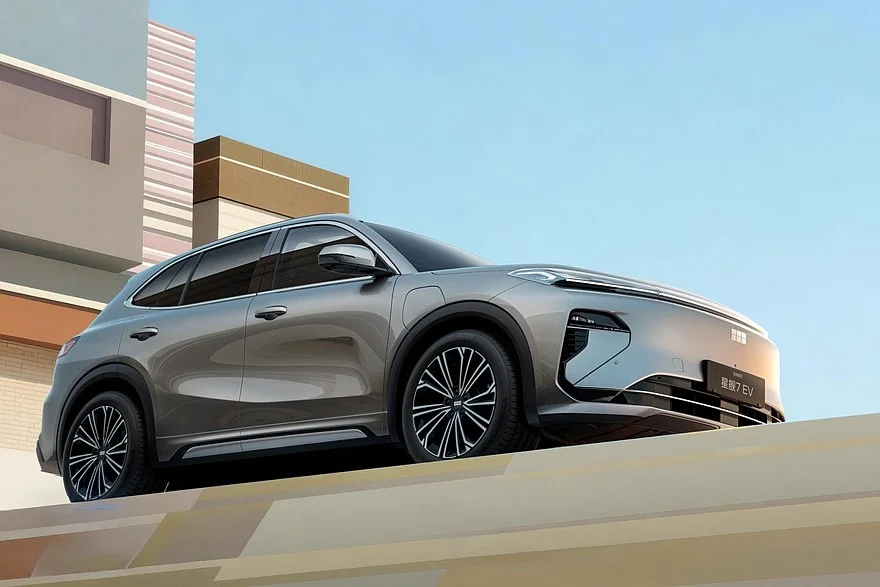 Раскрыты цены на электрический Geely Galaxy Starship 7