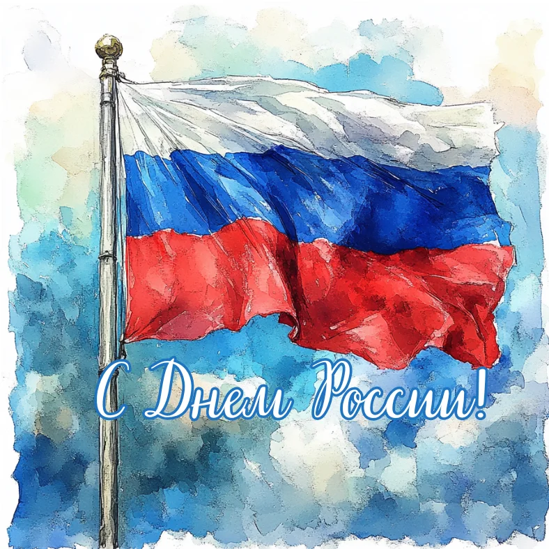 30 открыток ко Дню России: с флагом, матрешками и детьми 30 открыток ко Дню России: с флагом, матрешками и детьми день россии, открытки, поздравления, 12 июня, флаг, матрешки, дети, цветы