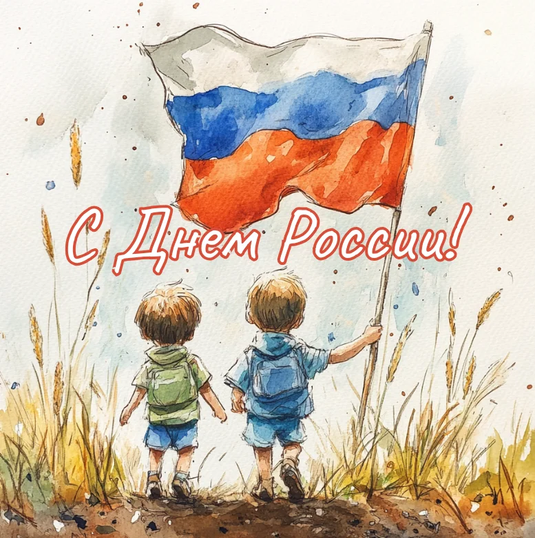 30 открыток ко Дню России: с флагом, матрешками и детьми 30 открыток ко Дню России: с флагом, матрешками и детьми день россии, открытки, поздравления, 12 июня, флаг, матрешки, дети, цветы