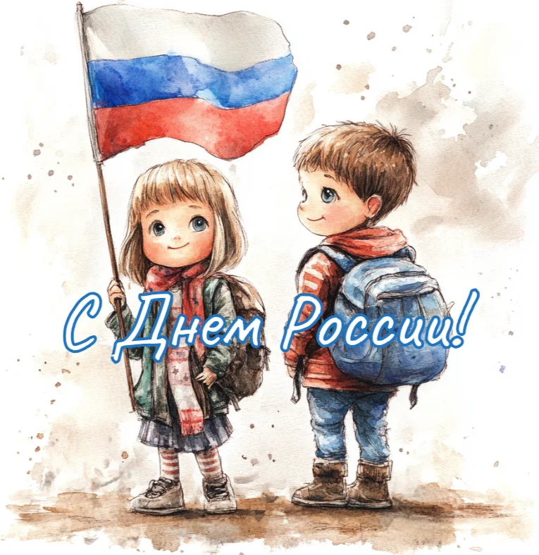30 открыток ко Дню России: с флагом, матрешками и детьми 30 открыток ко Дню России: с флагом, матрешками и детьми день россии, открытки, поздравления, 12 июня, флаг, матрешки, дети, цветы
