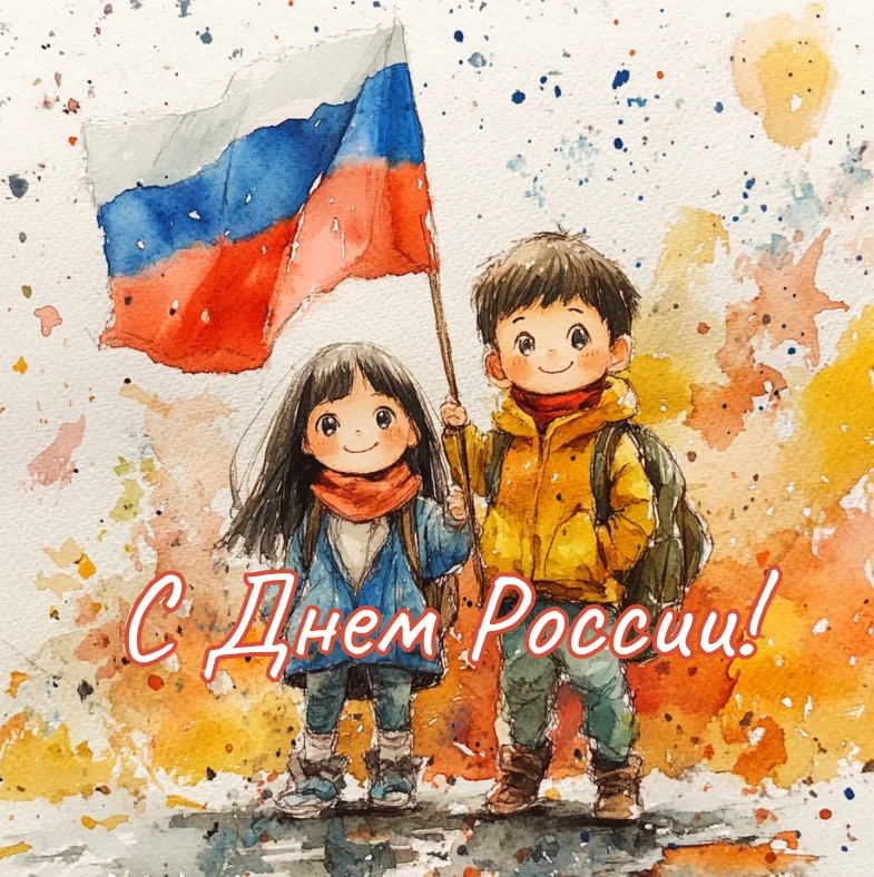 30 открыток ко Дню России: с флагом, матрешками и детьми 30 открыток ко Дню России: с флагом, матрешками и детьми день россии, открытки, поздравления, 12 июня, флаг, матрешки, дети, цветы