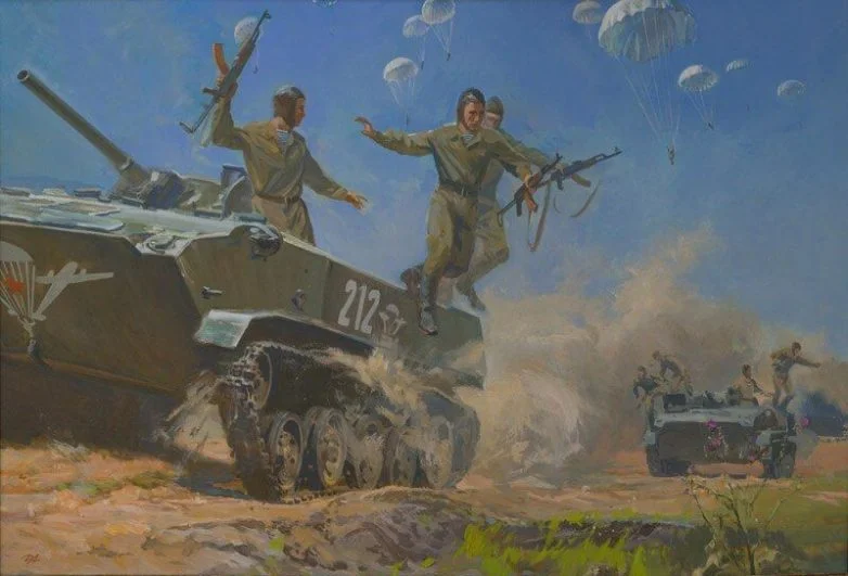 Войска дяди Васи: сила духа на холсте