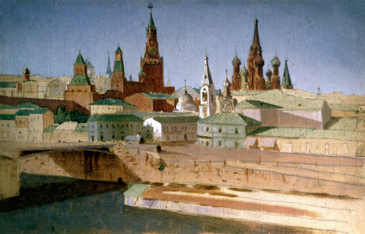 Образ Москвы в живописи: от классики до авангарда Москва, Кремль, живопись, художники, искусство, городской пейзаж, история Москвы, подборка картин
