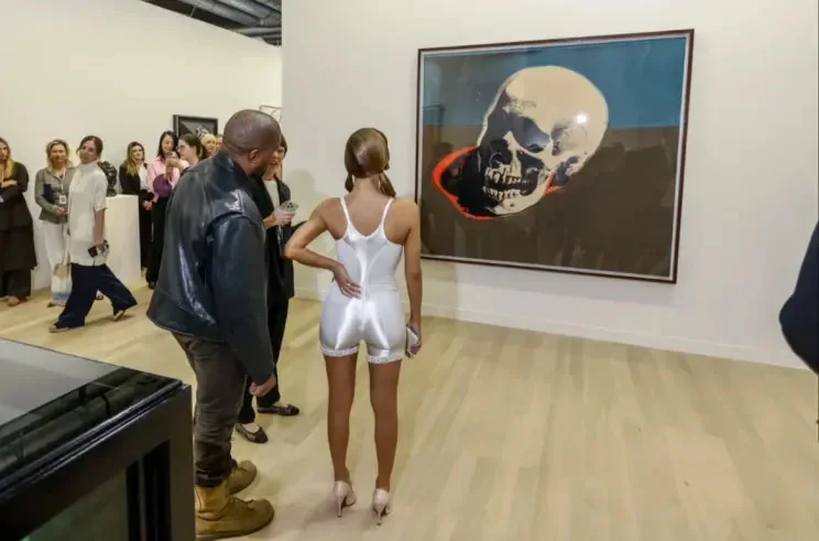 Канье и Бьянка зажгли на Art Basel: новые фото в откровенных нарядах Канье Уэст, Бьянка Цензори, Art Basel, знаменитости, мода, фото