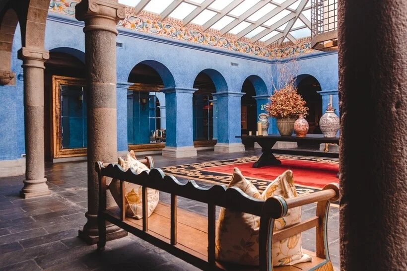 Отель, где ночуют среди руин храма инков Куско, Перу, Palacio del Inka, отель, история, инки, конкистадоры, путешествия, Анды, архитектура