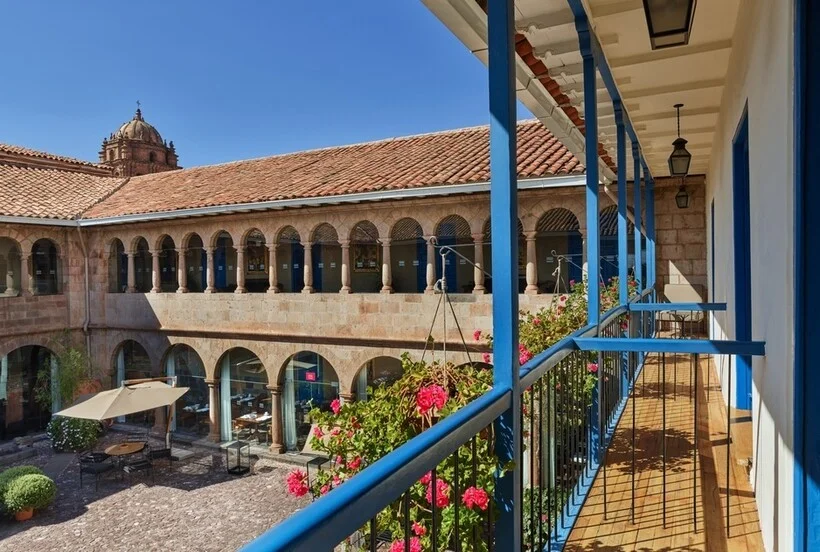 Отель, где ночуют среди руин храма инков Куско, Перу, Palacio del Inka, отель, история, инки, конкистадоры, путешествия, Анды, архитектура