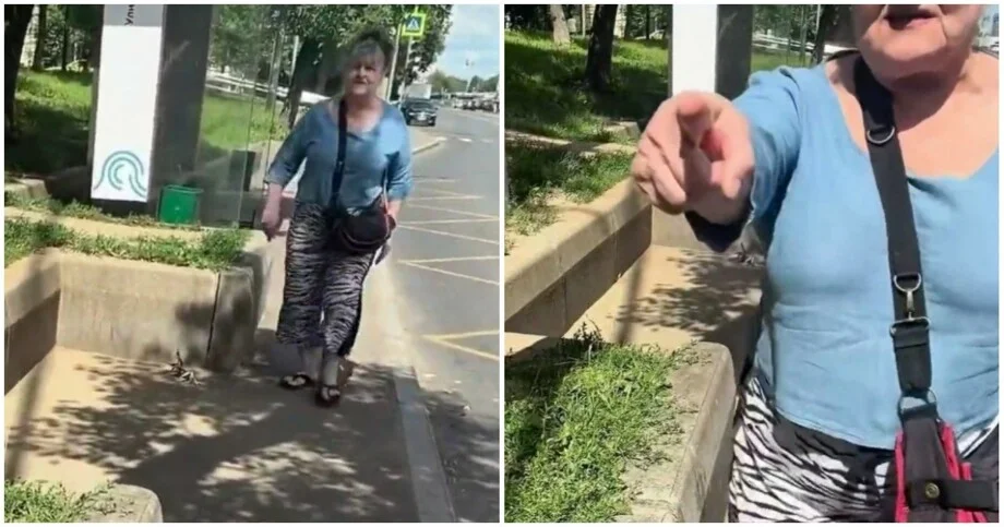 «Тебя ждёт обнуление»: бабушка пригрозила самокатчику ФСБ
