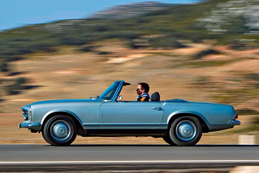 «Пагода» на колёсах: как Mercedes-Benz SL W113 стал иконой стиля и комфорта Mercedes-Benz, SL, W113, Пагода, ретро, автоистория, родстер, классика