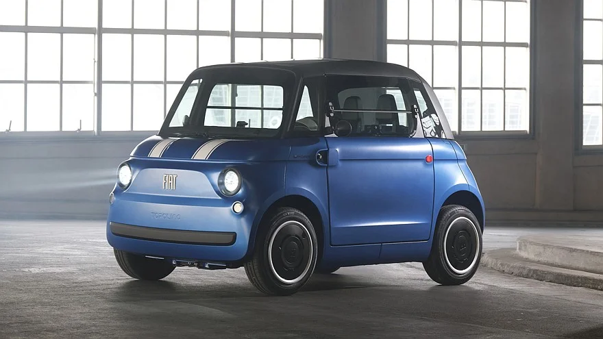 Fiat показал «заряженного мышонка» и наследника культового минивэна Fiat показал «заряженного мышонка» и наследника культового минивэна Fiat, Topolino, Sport, Multiplina, концепт, электроквадрицикл, новинки