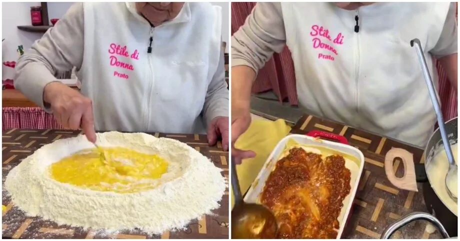 Итальянская бабушка показала, как готовит лазанью. Это нечто!