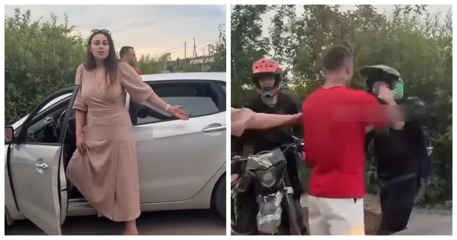 Выезд на встречку спровоцировал массовую драку: байкеры против водителя Выезд на встречку спровоцировал массовую драку: байкеры против водителя драка, байкеры, мотоцикл, водитель, конфликт, видео, дорога, разборка, единоборства, полиция