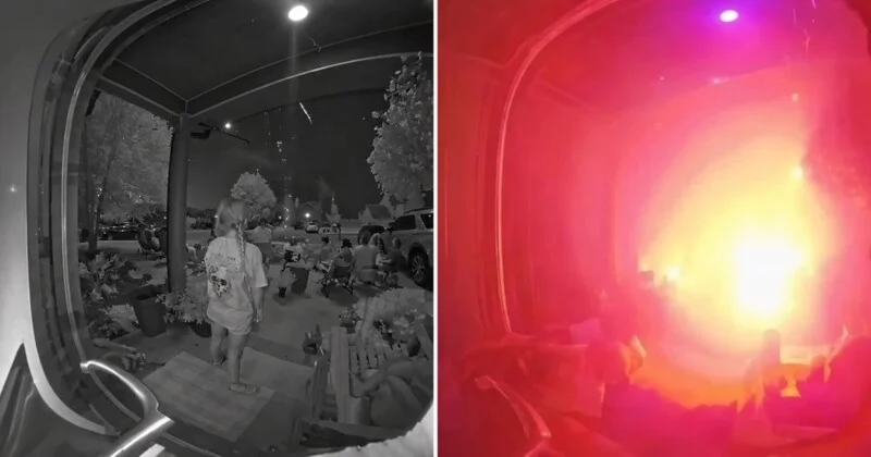 Когда салют пошёл не по плану: видео, от которого захватывает дух