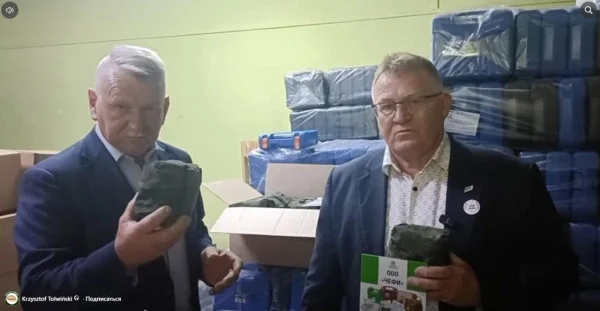 «Не все мы подлы»: польский политик отправил гумпомощь русским бойцам Польша, СВО, гуманитарная помощь, политика, Кшиштоф Толвиньский