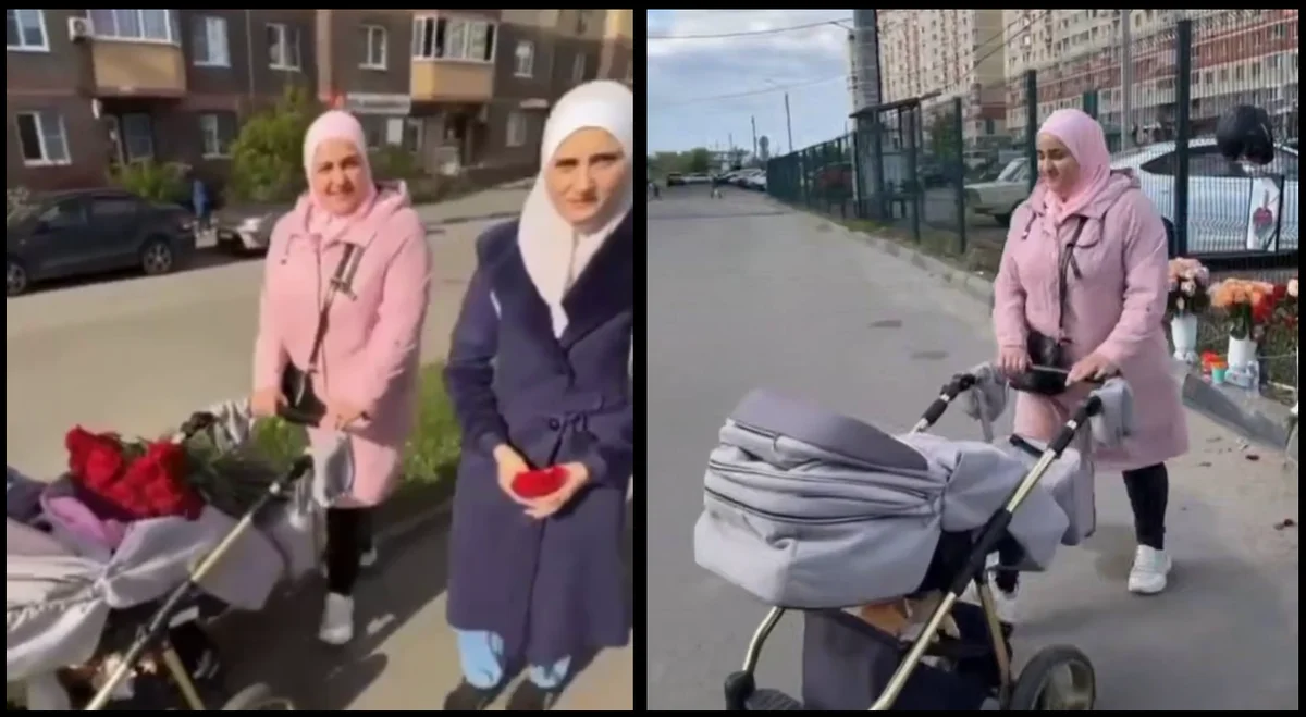 Девушки в хиджабах опустошили мемориал: полиция разводит руками Девушки в хиджабах опустошили мемориал: полиция разводит руками мемориал, кража, хиджаб, Подмосковье, полиция, вандализм, странное поведение, правовая коллизия