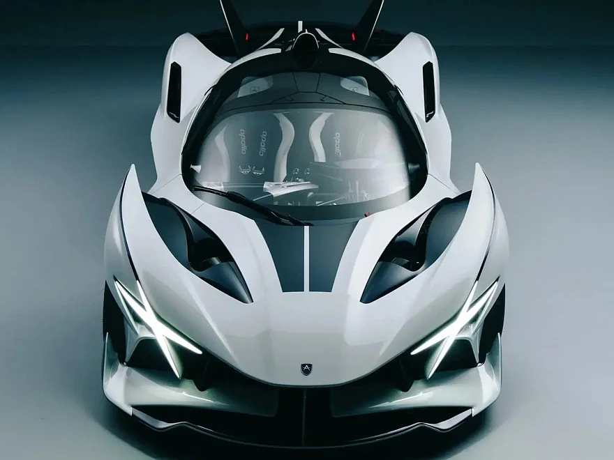 Apollo Evo Caribbean Dragon: кастомный трековый суперкар с мотором Ferrari Apollo Evo Caribbean Dragon: кастомный трековый суперкар с мотором Ferrari Apollo Evo, Caribbean Dragon, Apollo Automobil, суперкар, трековый автомобиль, Ferrari V12, Гудвуд, Фестиваль скорости, углепластик