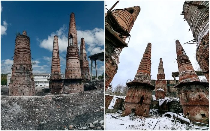 15-метровые печи-призраки: заброшенный завод в Карелии, который не покажут туристам заброшенные печи, Рускеала, мраморный завод, Карелия, сталкеры, история, достопримечательности
