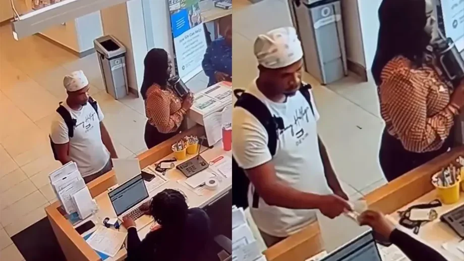 Мужчина попал на видео после странного поступка в общественном месте видео, странное поведение, инцидент