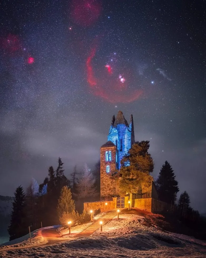 Магия ночного неба: лучшие кадры Алекса Форста фотограф, ночное небо, архитектура, природа, подборка