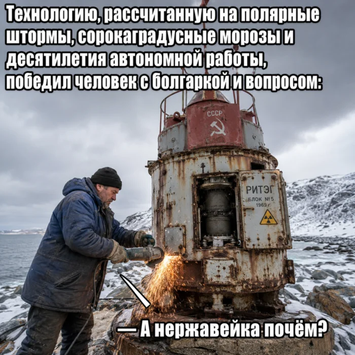 Радиоизотопные маяки: как СССР создал вечные батареи, которые чуть не стали катастрофой история, технологии, СССР, Арктика, радиация, маяки
