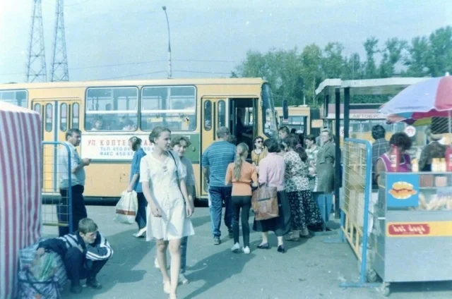 Колоритные кадры ушедшей эпохи ностальгия,1990-е,ретро,фото,история