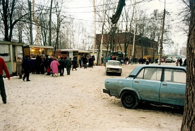 Колоритные кадры ушедшей эпохи ностальгия,1990-е,ретро,фото,история