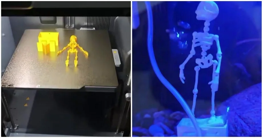 Танцующие фигурки в аквариуме: 3D-печать и Майкл Джексон