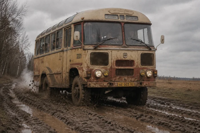 ПАЗ-3201: автобус-вездеход, который не боялся проселка