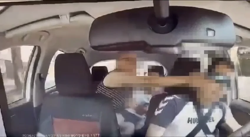 Удар за отказ: пассажирка набросилась на таксиста в Польше Польша, такси, конфликт, пассажирка, водитель, происшествие