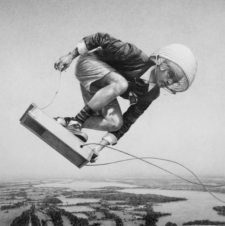 Фотореализм, который обманывает глаза: графика Итана Мурроу искусство, графика, рисунок, талант, реализм