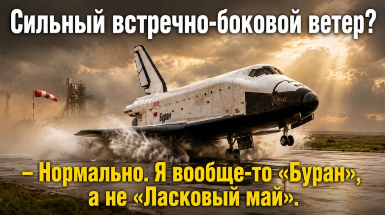 Триумф и забвение: как «Буран» сам сел на полосу, а потом был раздавлен Буран, космос, история, СССР, Байконур, шаттл, технологии, Энергия